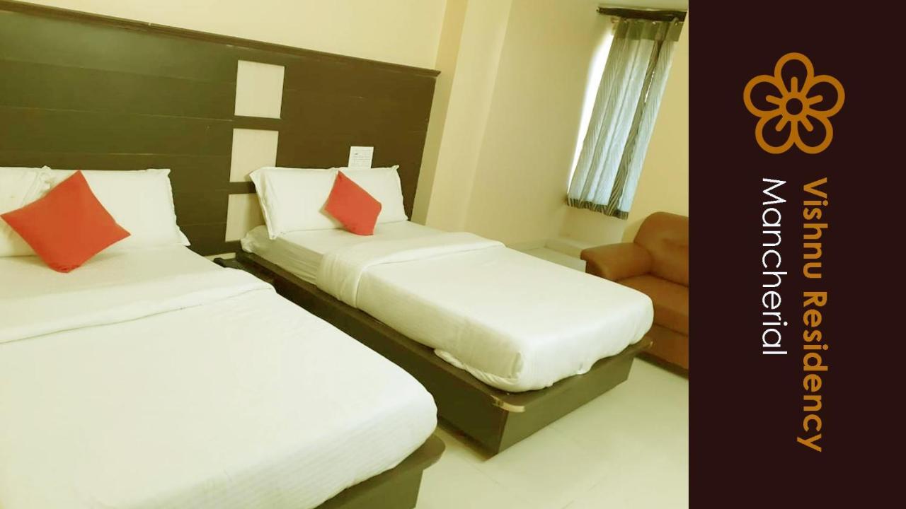 Vishnu Residency Mancherial Hotel Mancherāl Eksteriør billede